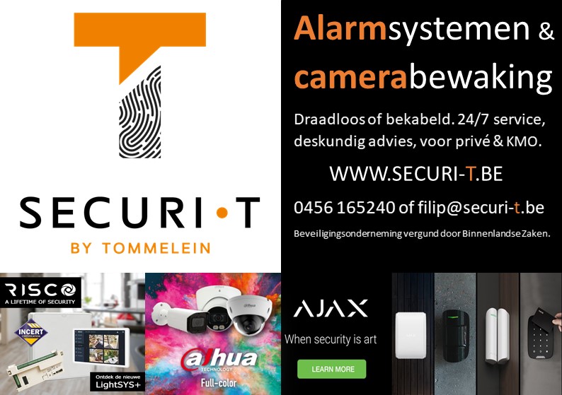 plaatsers van videofonie Aalter Securi-T | Alarmsystemen en camerabewaking